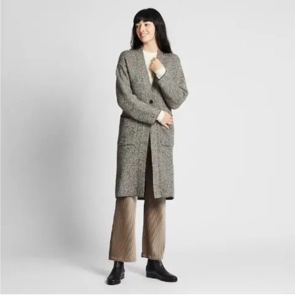 NWOT wool blend Long Cardigan - Picture 7 of 10